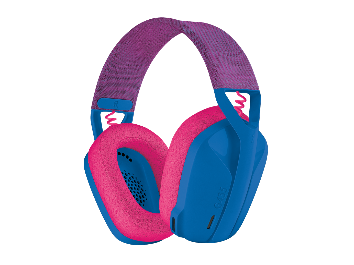 Tai nghe không dây Logitech G435 - Pink Blue (Wireless/ Bluetooth)